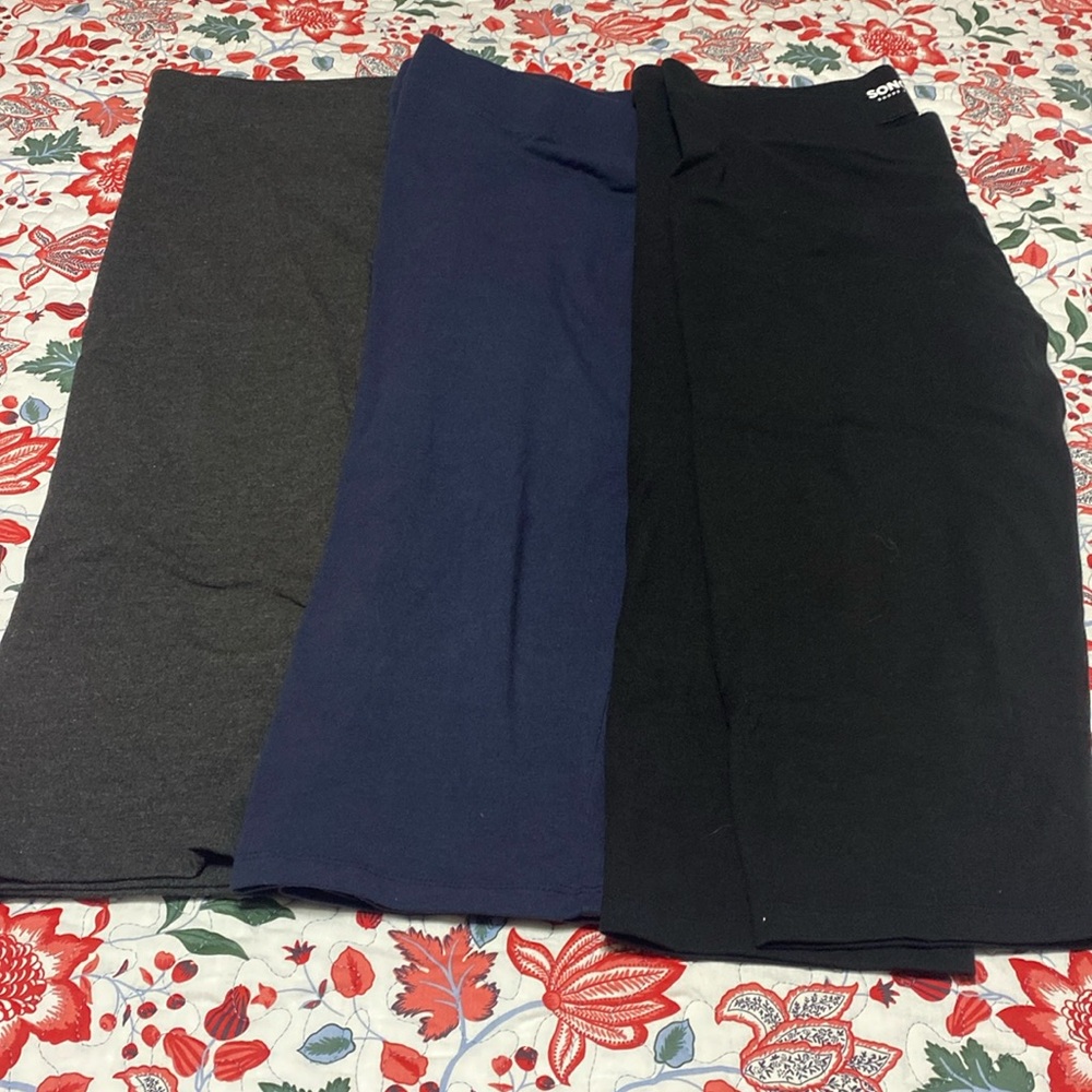 Sonoma cropped leggings set of 3